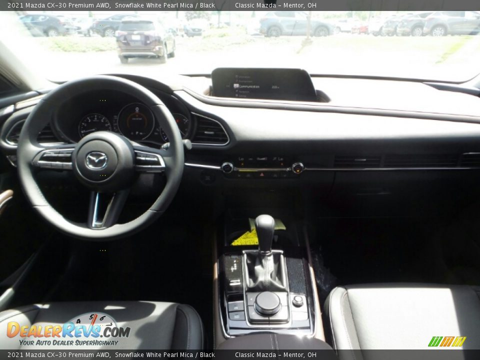 2021 Mazda CX-30 Premium AWD Snowflake White Pearl Mica / Black Photo #3