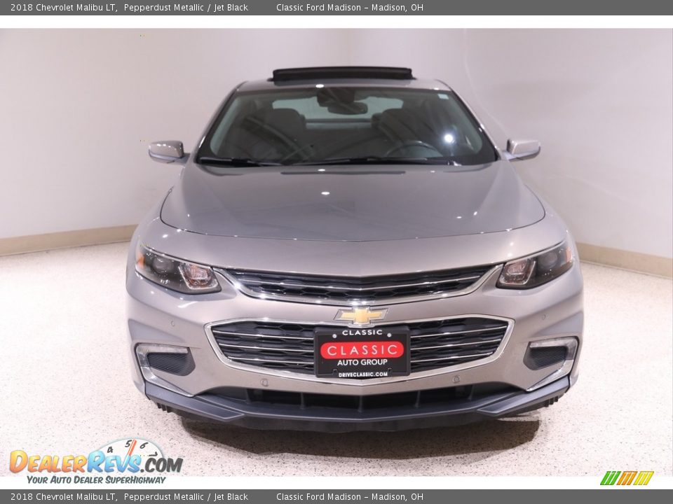 2018 Chevrolet Malibu LT Pepperdust Metallic / Jet Black Photo #2