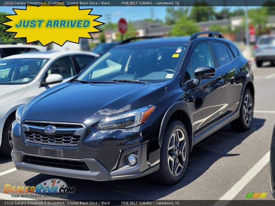 2019 Subaru Crosstrek 2.0i Limited Crystal Black Silica / Black Photo #1