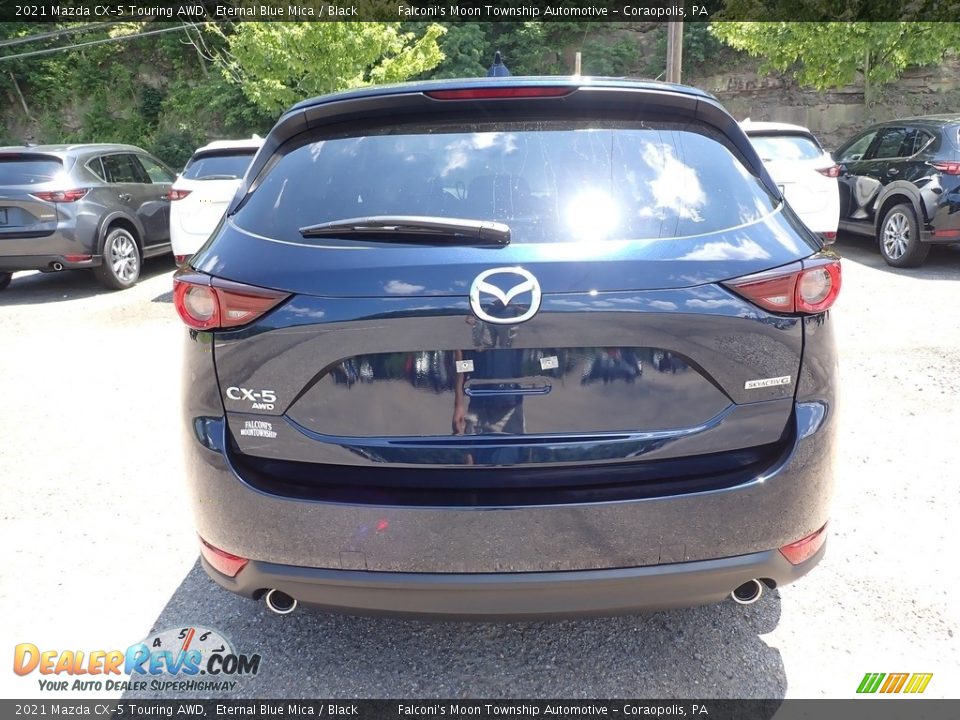 2021 Mazda CX-5 Touring AWD Eternal Blue Mica / Black Photo #8