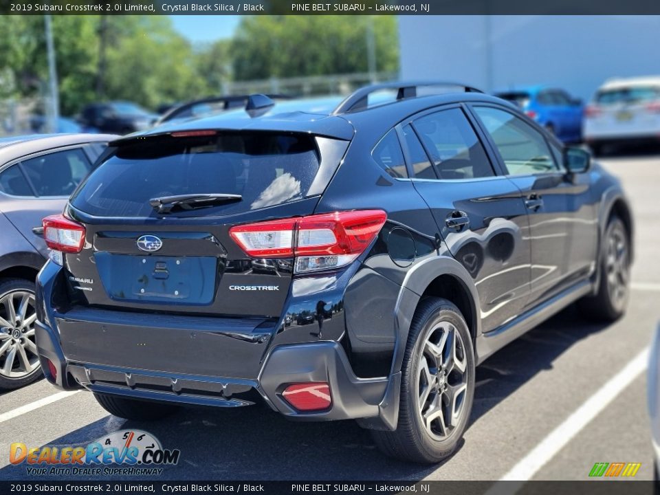 2019 Subaru Crosstrek 2.0i Limited Crystal Black Silica / Black Photo #3