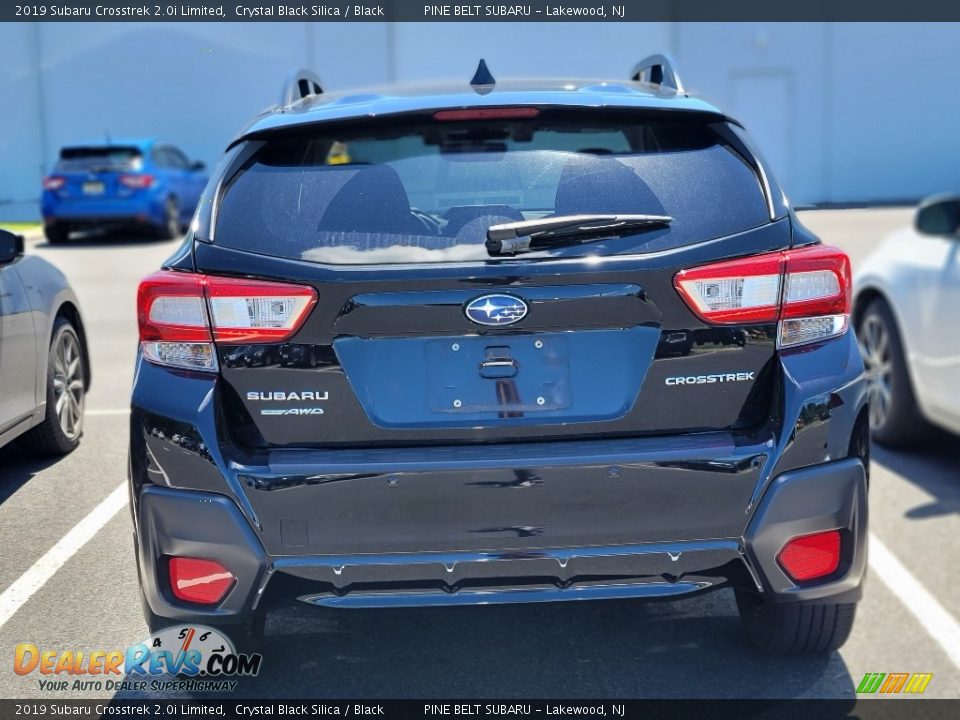 2019 Subaru Crosstrek 2.0i Limited Crystal Black Silica / Black Photo #4