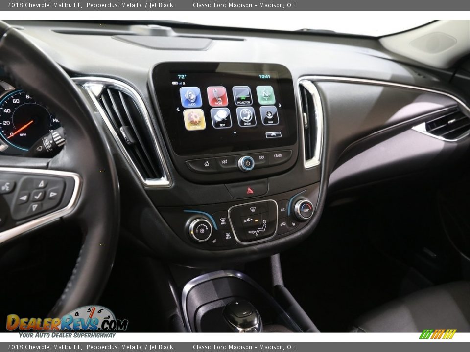 2018 Chevrolet Malibu LT Pepperdust Metallic / Jet Black Photo #9