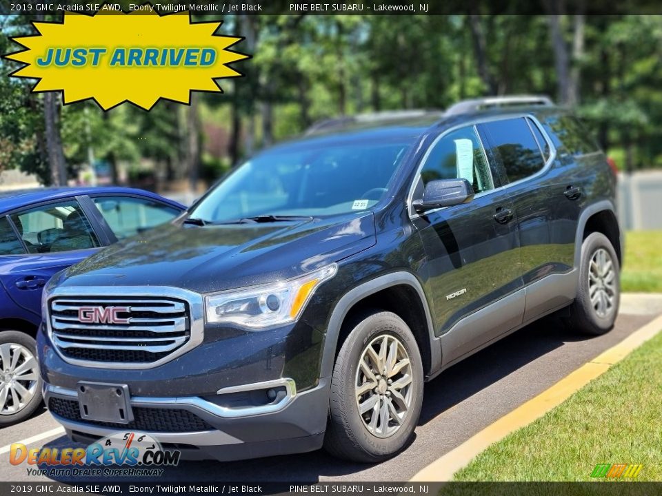 2019 GMC Acadia SLE AWD Ebony Twilight Metallic / Jet Black Photo #1