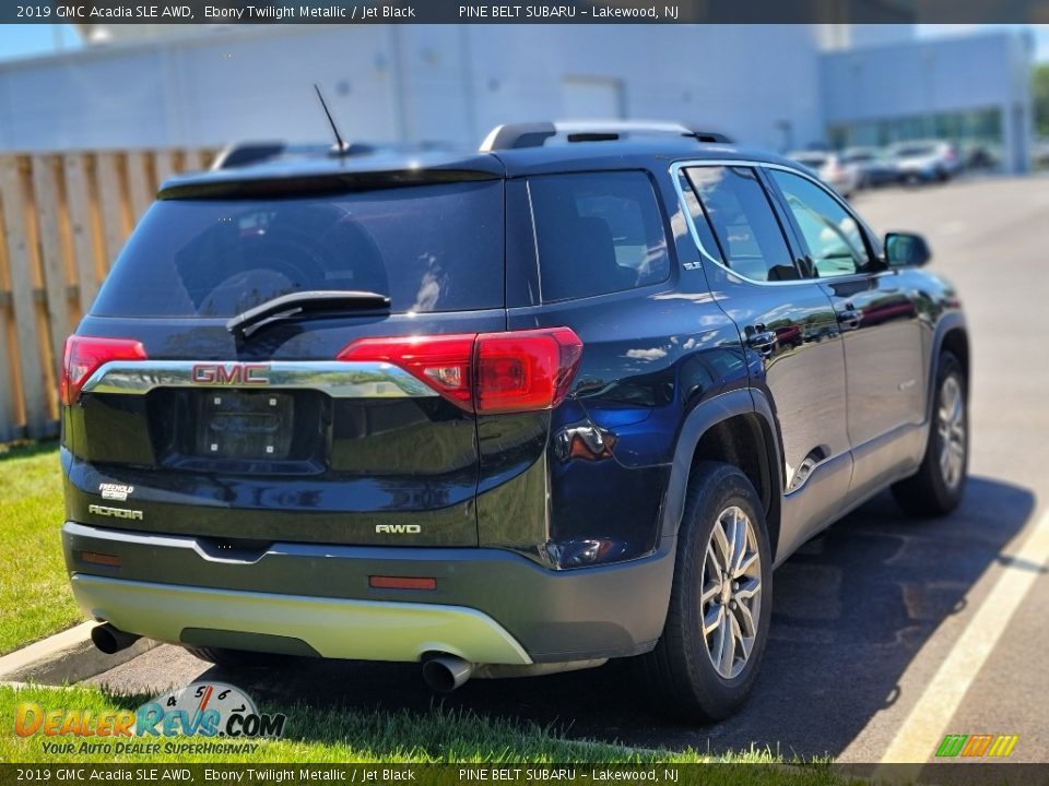 2019 GMC Acadia SLE AWD Ebony Twilight Metallic / Jet Black Photo #3