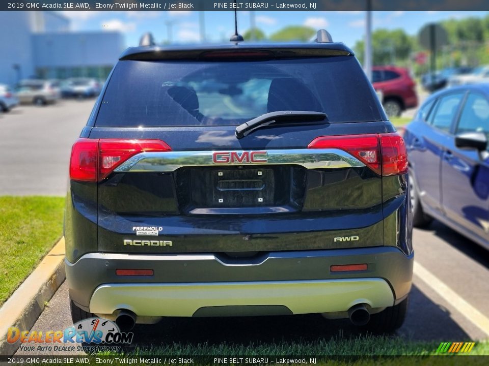 2019 GMC Acadia SLE AWD Ebony Twilight Metallic / Jet Black Photo #4