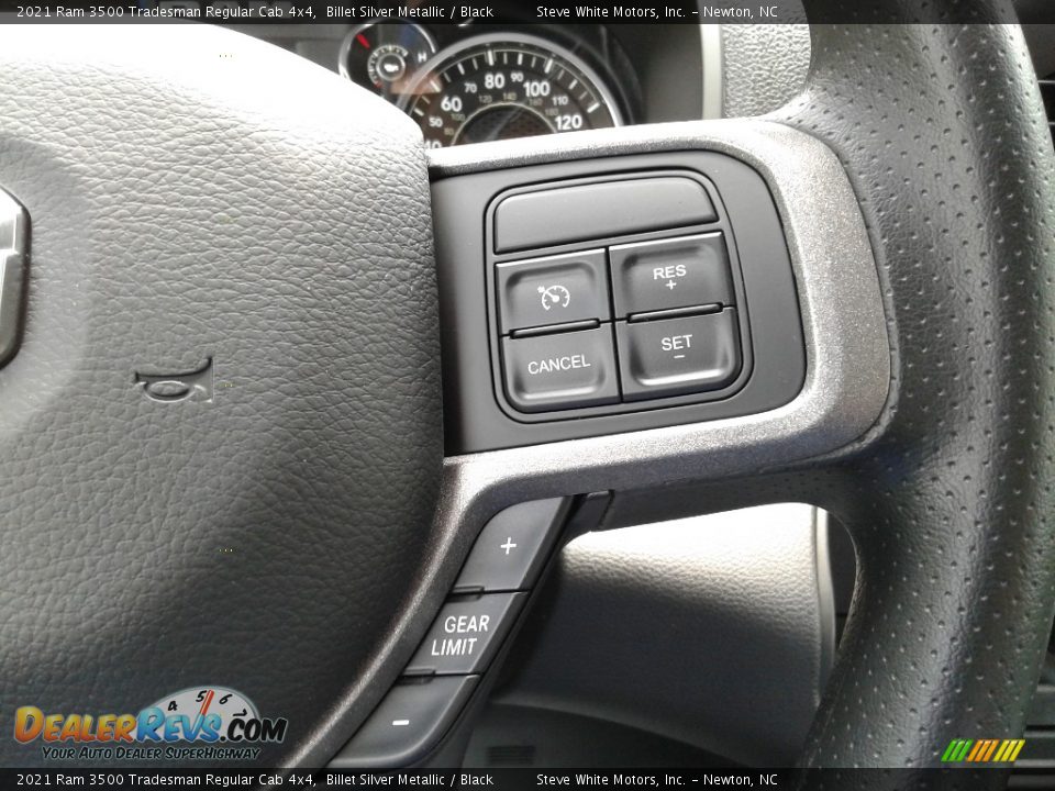 2021 Ram 3500 Tradesman Regular Cab 4x4 Steering Wheel Photo #15