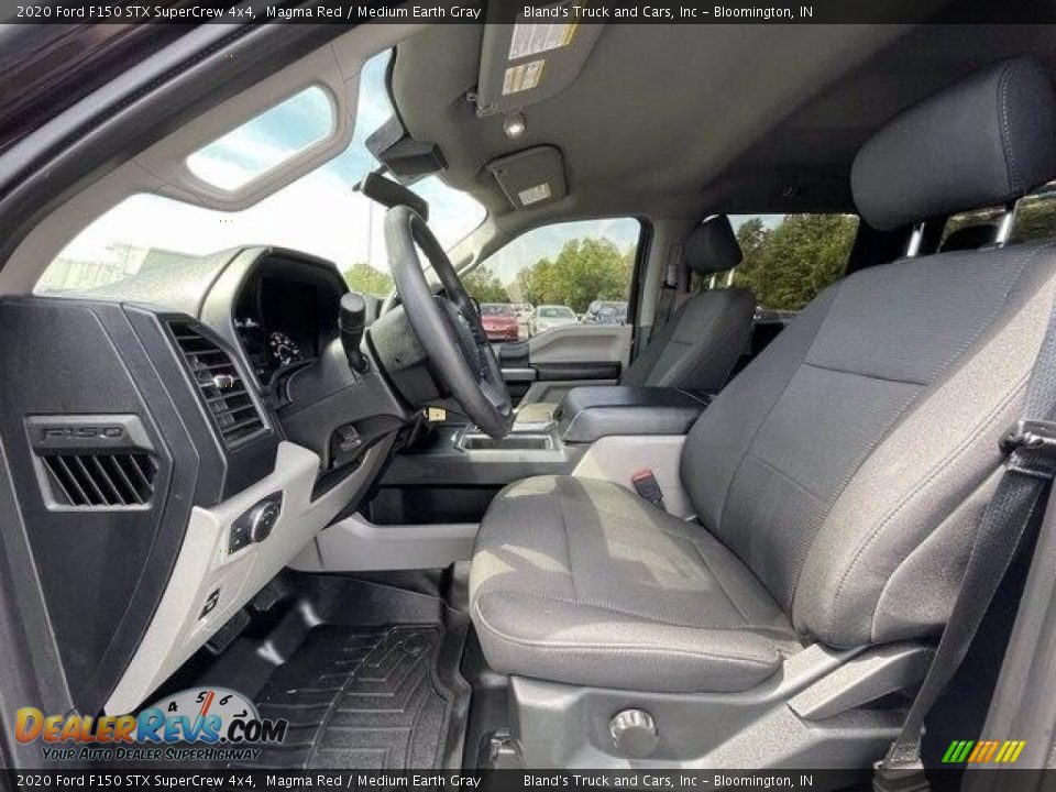 Front Seat of 2020 Ford F150 STX SuperCrew 4x4 Photo #4