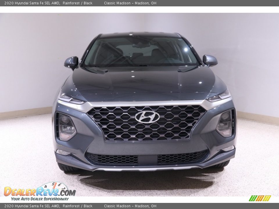2020 Hyundai Santa Fe SEL AWD Rainforest / Black Photo #2