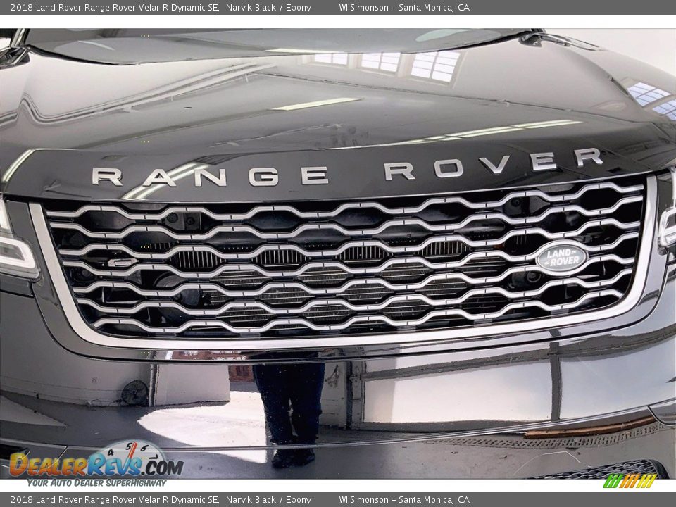 2018 Land Rover Range Rover Velar R Dynamic SE Narvik Black / Ebony Photo #30