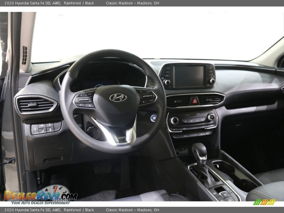 2020 Hyundai Santa Fe SEL AWD Rainforest / Black Photo #6