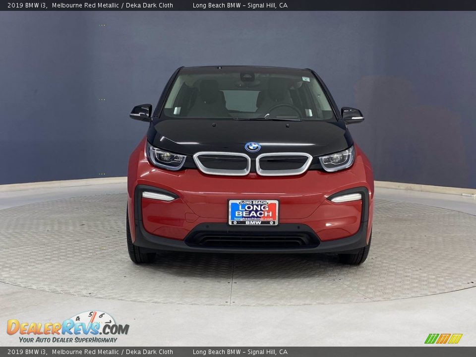 2019 BMW i3 Melbourne Red Metallic / Deka Dark Cloth Photo #2