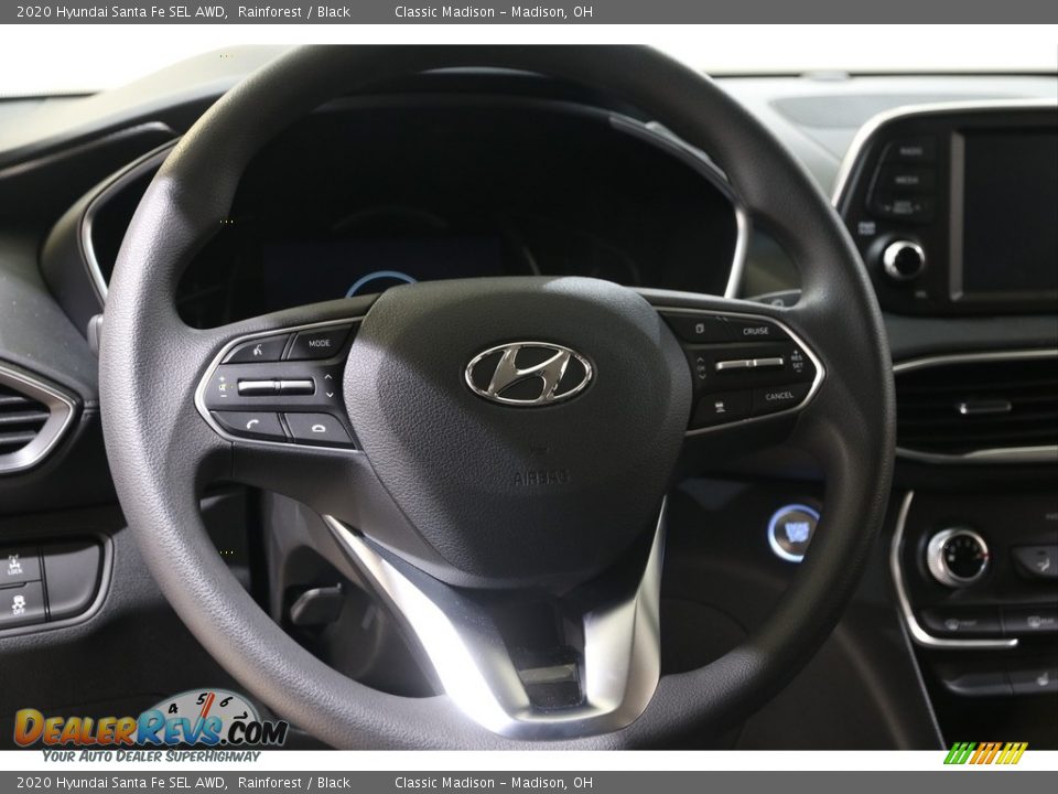 2020 Hyundai Santa Fe SEL AWD Rainforest / Black Photo #7