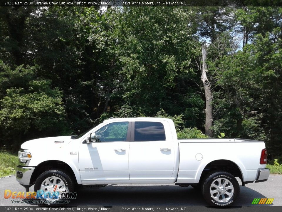 2021 Ram 2500 Laramie Crew Cab 4x4 Bright White / Black Photo #1