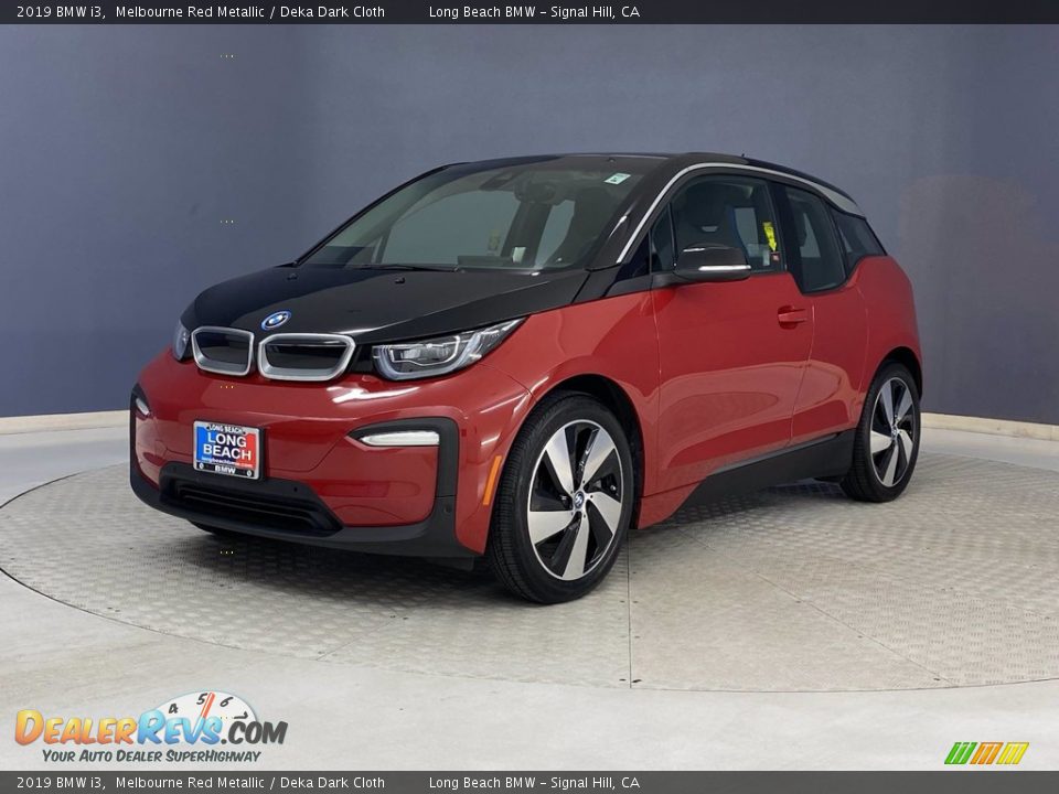 2019 BMW i3 Melbourne Red Metallic / Deka Dark Cloth Photo #3