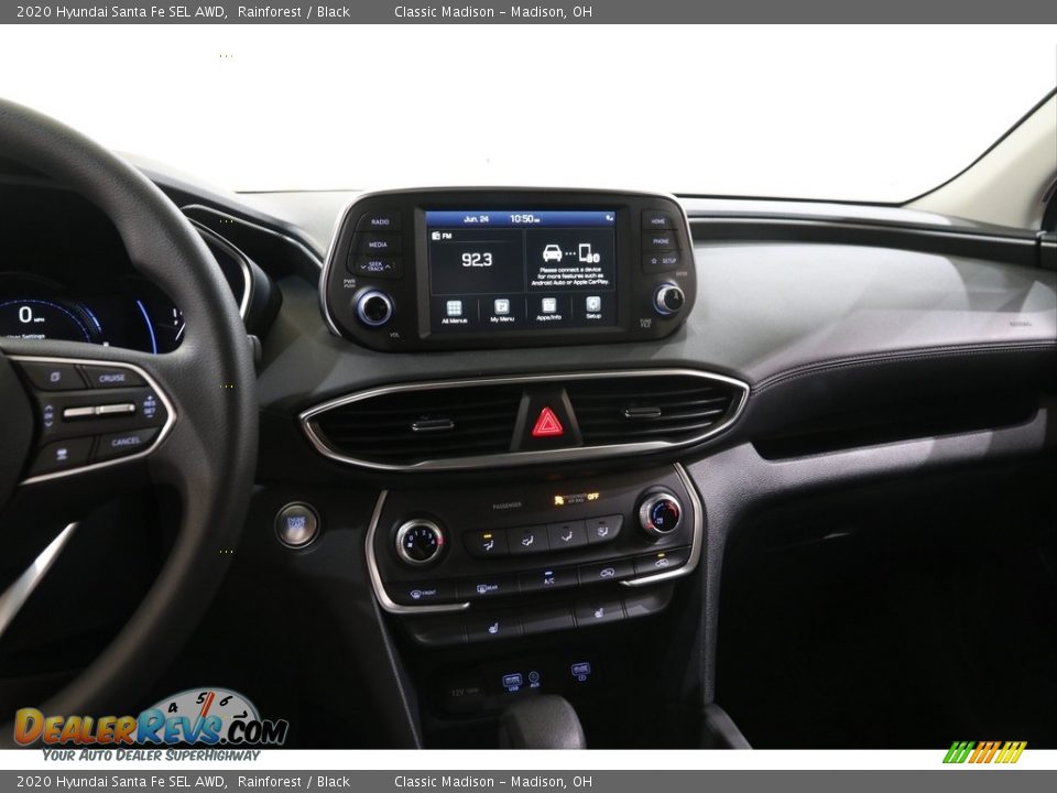 2020 Hyundai Santa Fe SEL AWD Rainforest / Black Photo #9