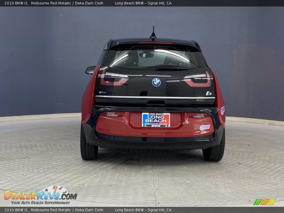 2019 BMW i3 Melbourne Red Metallic / Deka Dark Cloth Photo #4