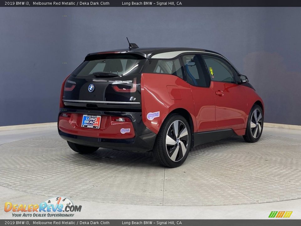 2019 BMW i3 Melbourne Red Metallic / Deka Dark Cloth Photo #5