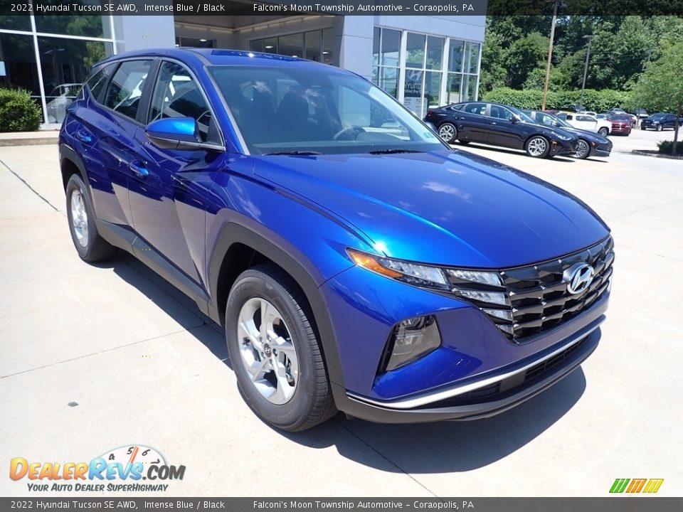 2022 Hyundai Tucson SE AWD Intense Blue / Black Photo #3