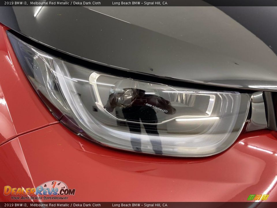 2019 BMW i3 Melbourne Red Metallic / Deka Dark Cloth Photo #7