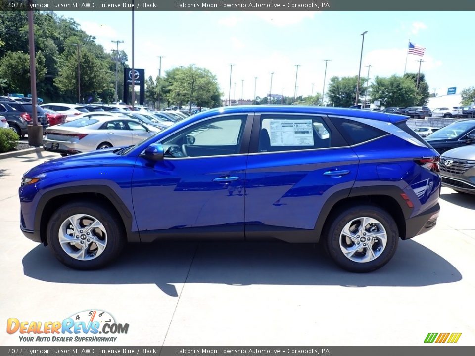 2022 Hyundai Tucson SE AWD Intense Blue / Black Photo #6