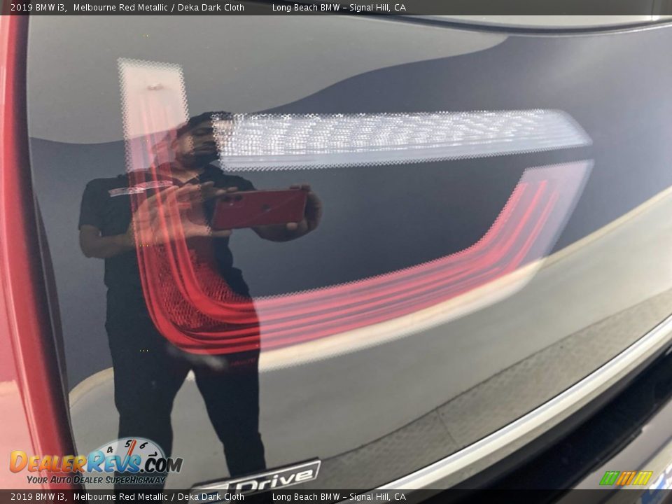 2019 BMW i3 Melbourne Red Metallic / Deka Dark Cloth Photo #9