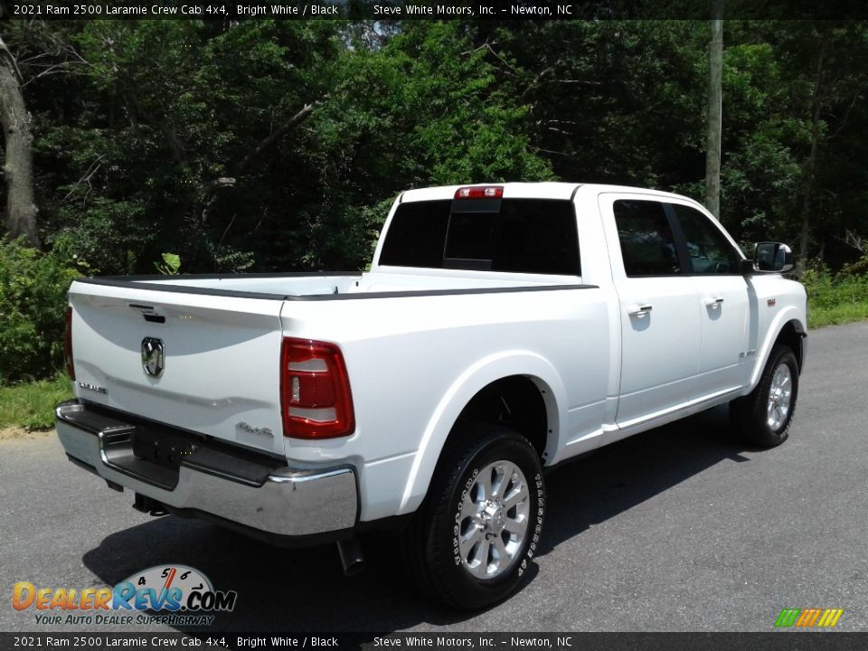 2021 Ram 2500 Laramie Crew Cab 4x4 Bright White / Black Photo #6