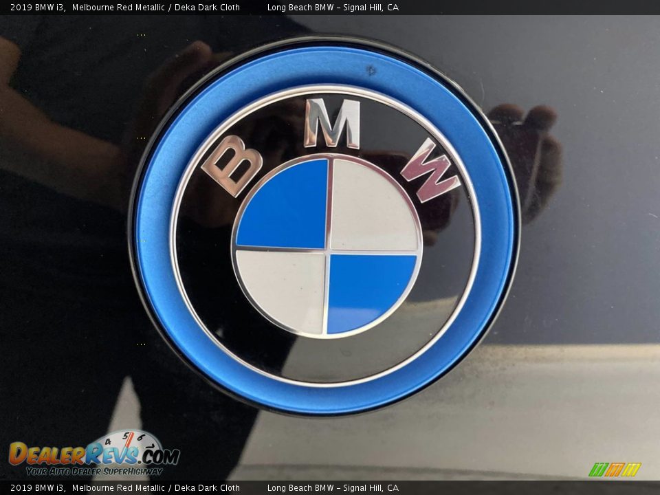 2019 BMW i3 Melbourne Red Metallic / Deka Dark Cloth Photo #10