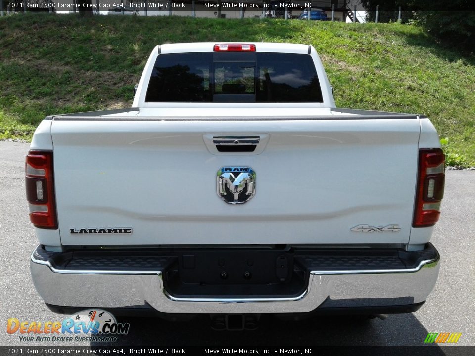 2021 Ram 2500 Laramie Crew Cab 4x4 Bright White / Black Photo #7