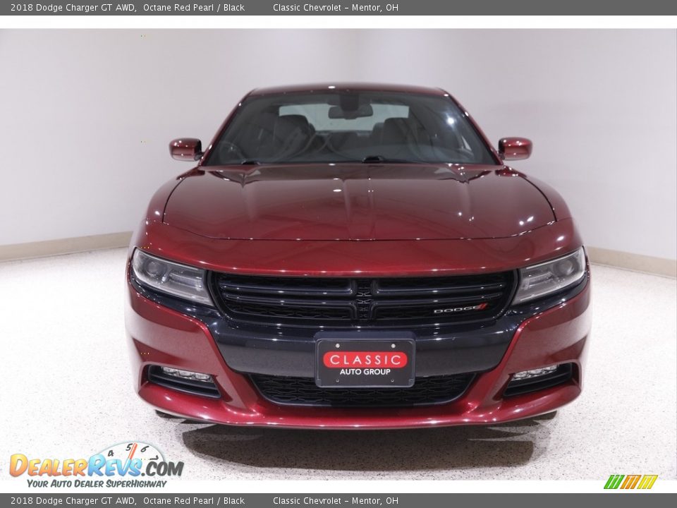 2018 Dodge Charger GT AWD Octane Red Pearl / Black Photo #2