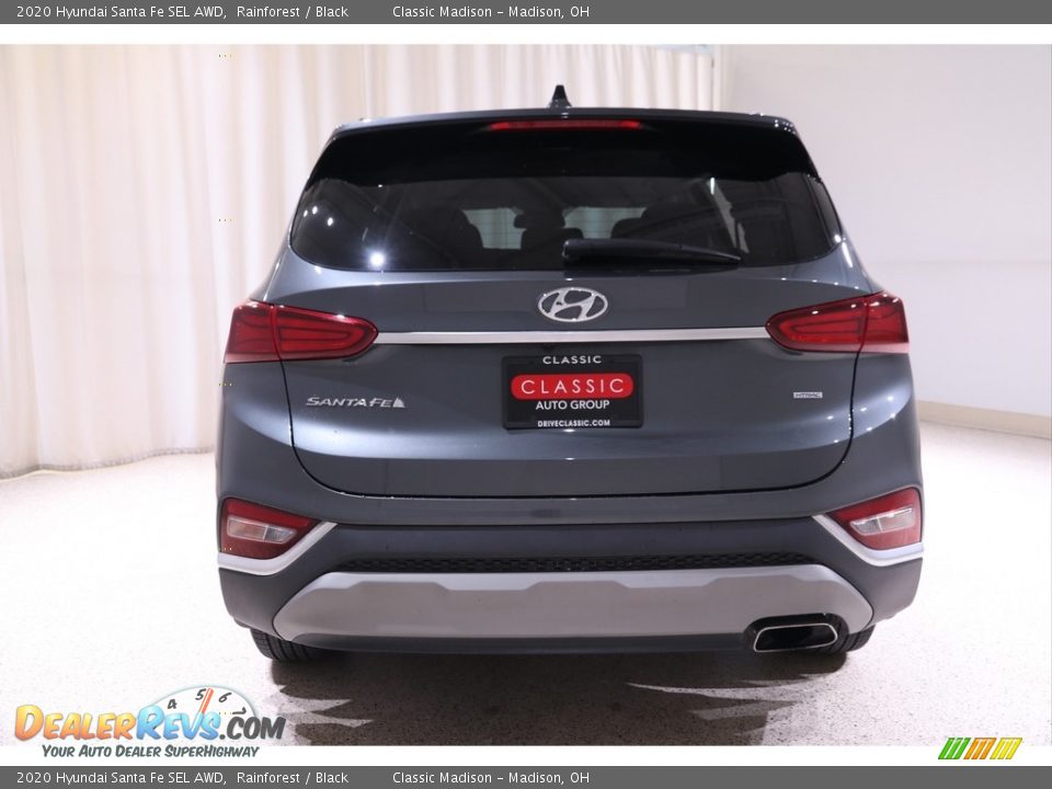 2020 Hyundai Santa Fe SEL AWD Rainforest / Black Photo #18