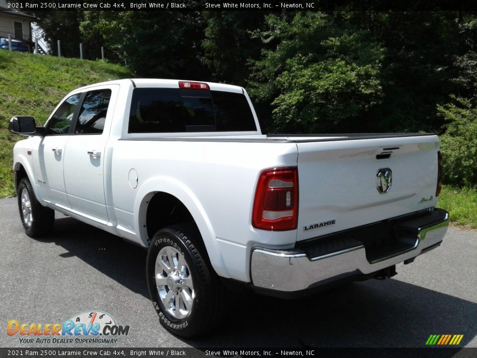 2021 Ram 2500 Laramie Crew Cab 4x4 Bright White / Black Photo #9