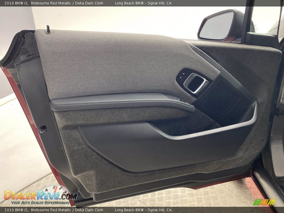 2019 BMW i3 Melbourne Red Metallic / Deka Dark Cloth Photo #13