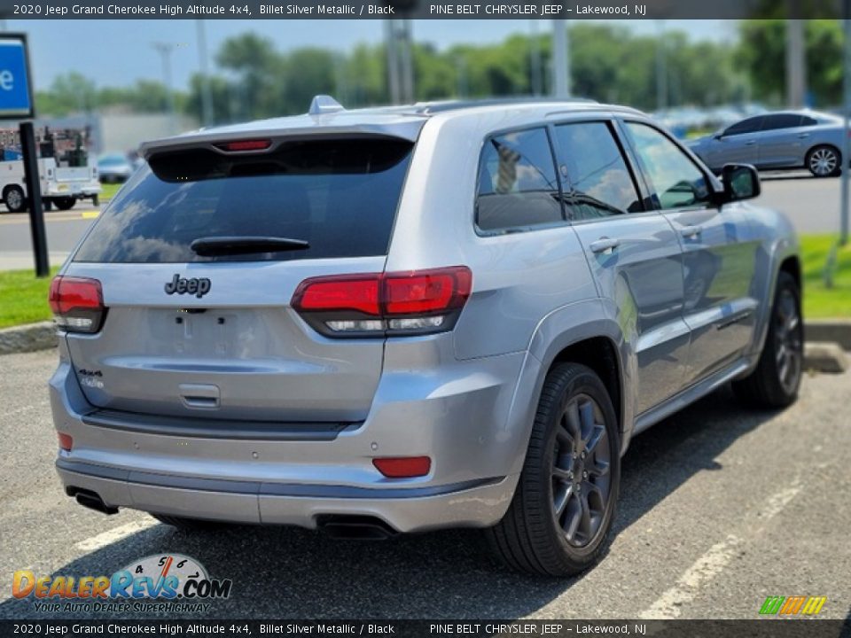 2020 Jeep Grand Cherokee High Altitude 4x4 Billet Silver Metallic / Black Photo #4