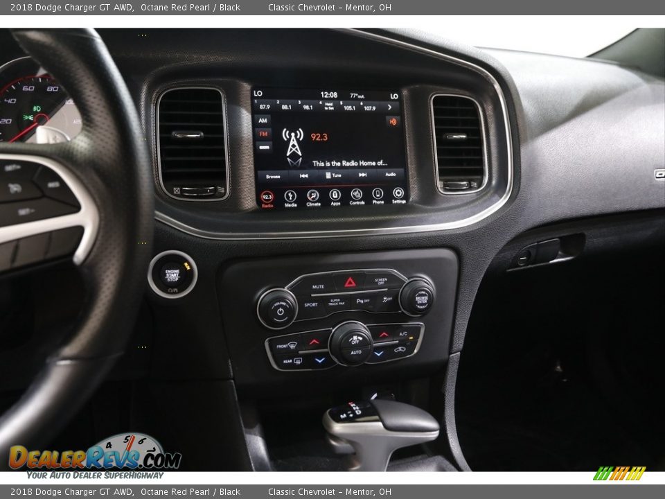 2018 Dodge Charger GT AWD Octane Red Pearl / Black Photo #9