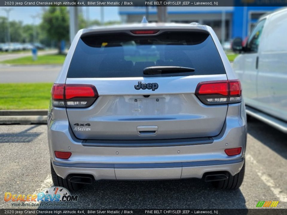 2020 Jeep Grand Cherokee High Altitude 4x4 Billet Silver Metallic / Black Photo #5