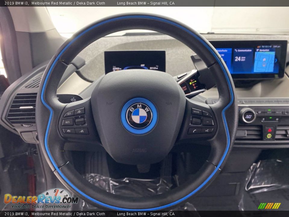 2019 BMW i3 Melbourne Red Metallic / Deka Dark Cloth Photo #18