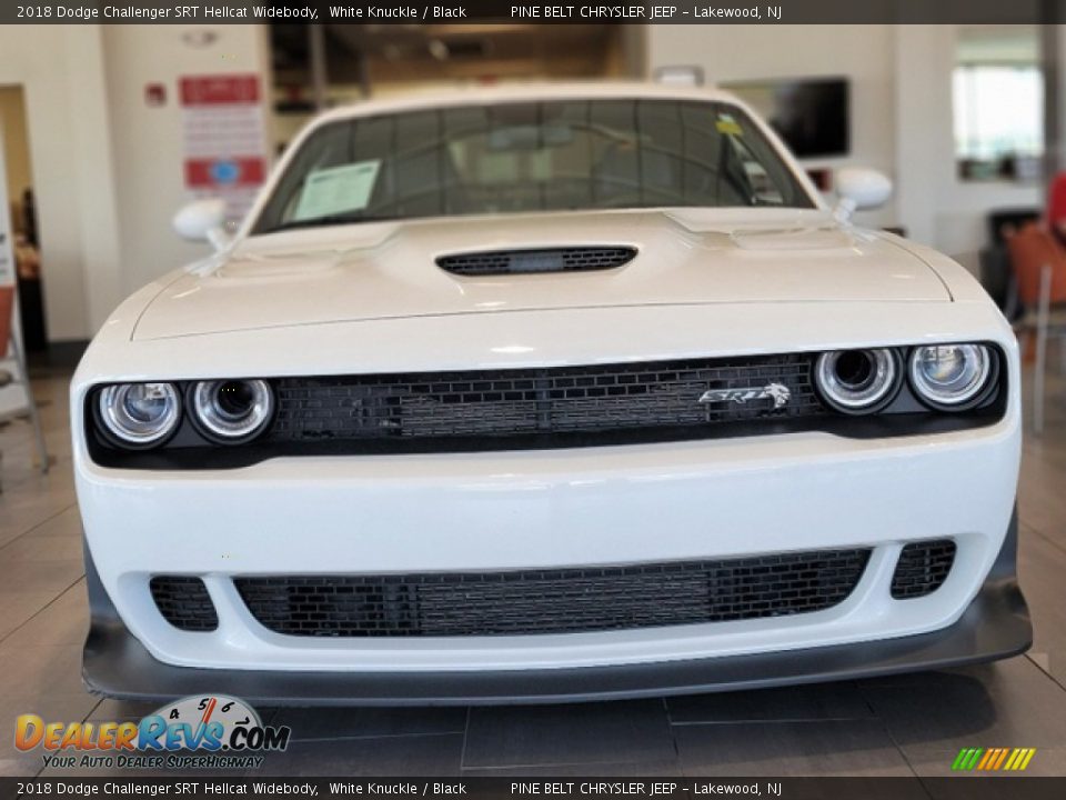 2018 Dodge Challenger SRT Hellcat Widebody White Knuckle / Black Photo #7