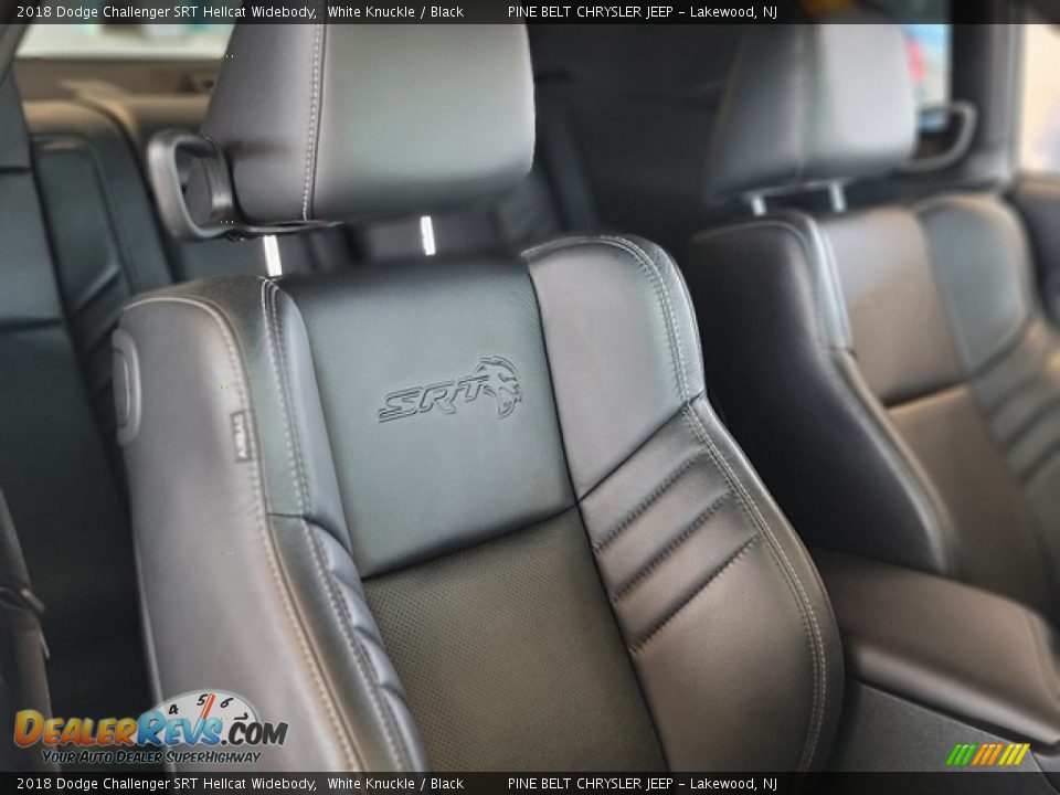 Front Seat of 2018 Dodge Challenger SRT Hellcat Widebody Photo #12