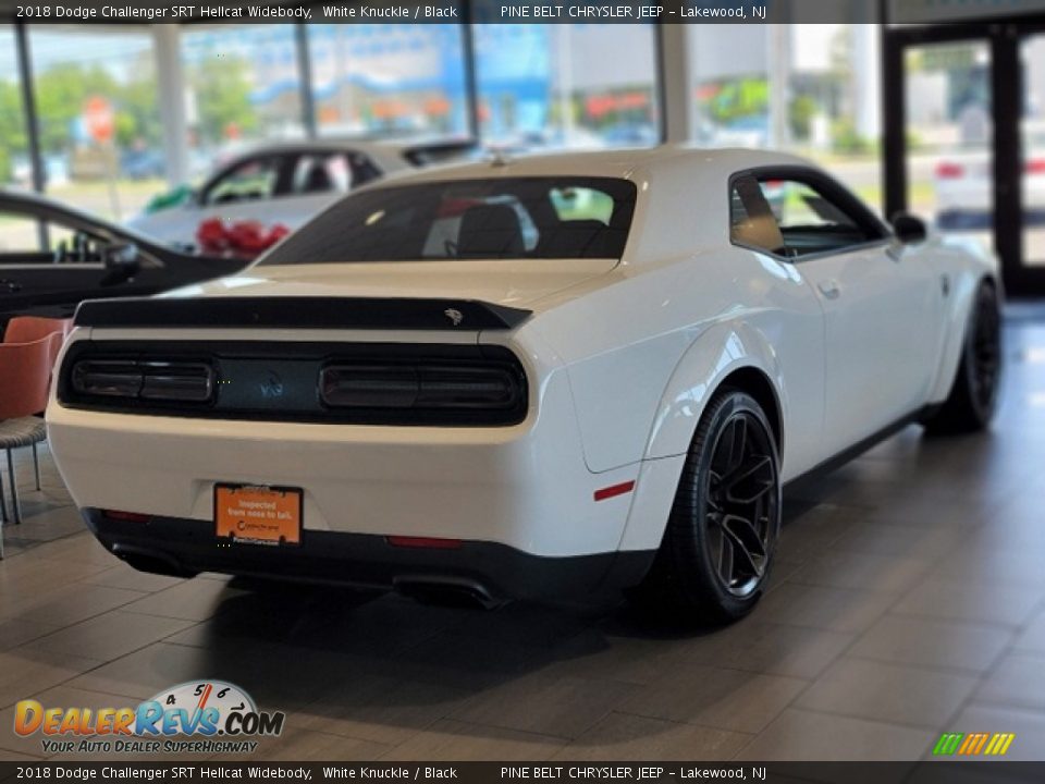 2018 Dodge Challenger SRT Hellcat Widebody White Knuckle / Black Photo #16