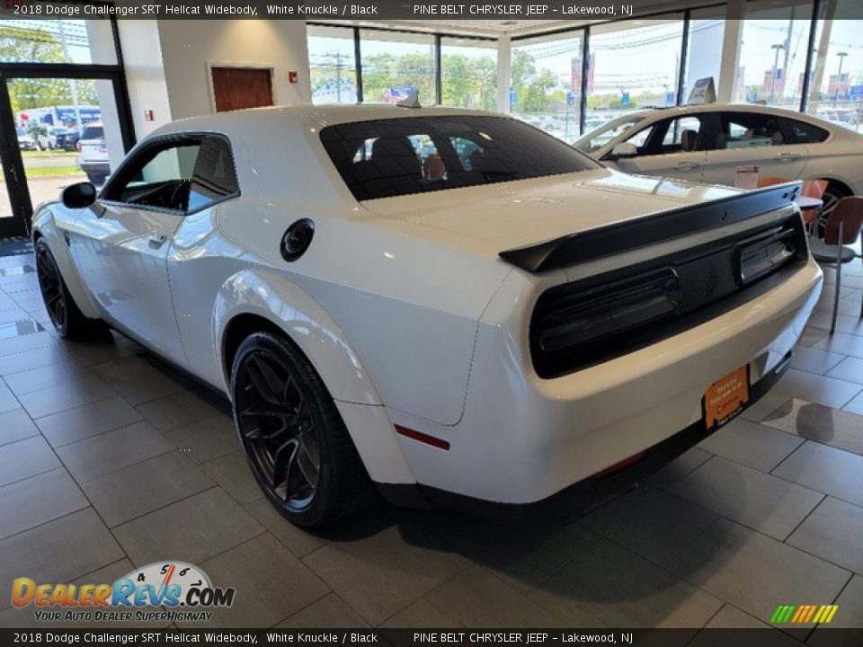 2018 Dodge Challenger SRT Hellcat Widebody White Knuckle / Black Photo #19