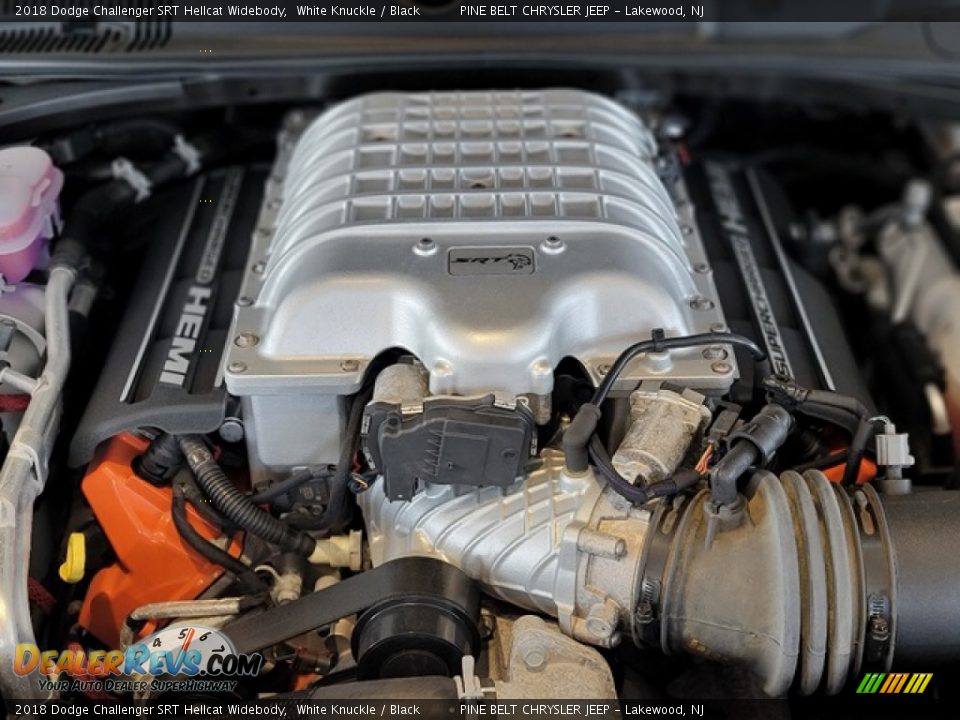 2018 Dodge Challenger SRT Hellcat Widebody 6.2 Liter Supercharged HEMI OHV 16-Valve VVT V8 Engine Photo #30