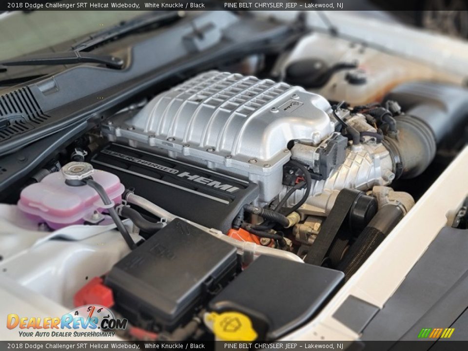 2018 Dodge Challenger SRT Hellcat Widebody 6.2 Liter Supercharged HEMI OHV 16-Valve VVT V8 Engine Photo #31
