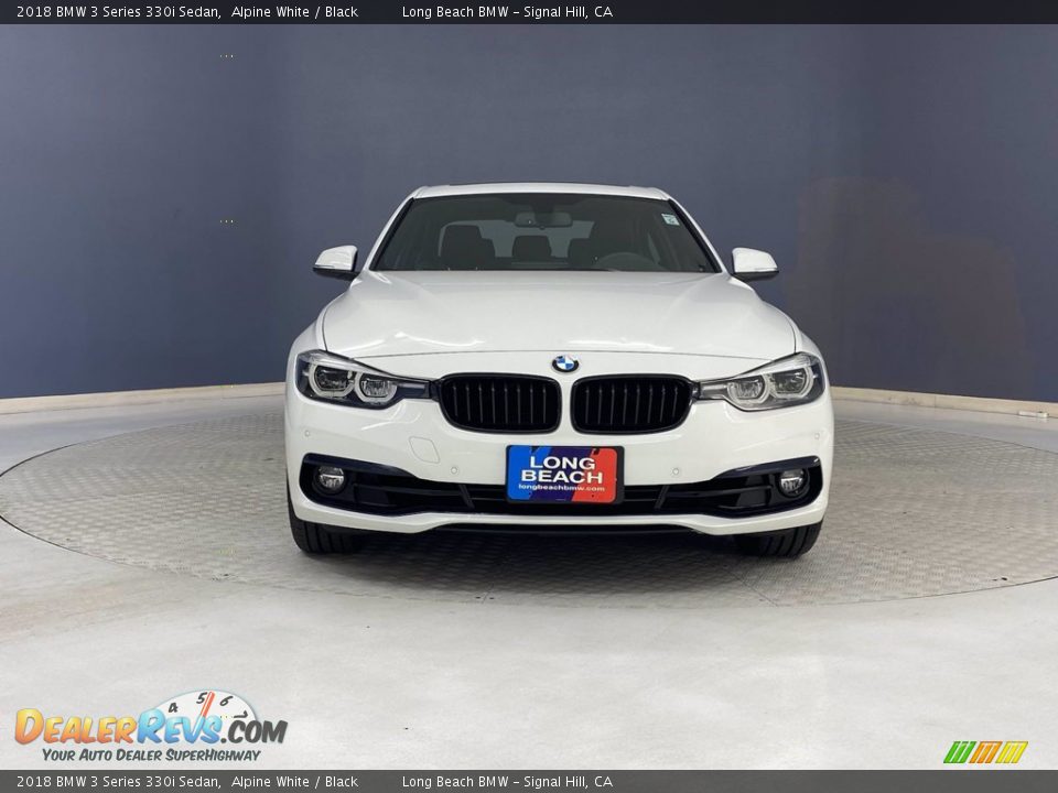 2018 BMW 3 Series 330i Sedan Alpine White / Black Photo #2