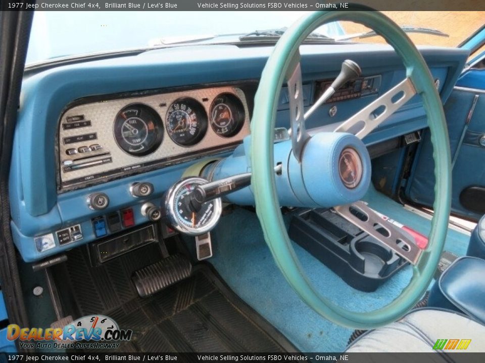 Dashboard of 1977 Jeep Cherokee Chief 4x4 Photo #2