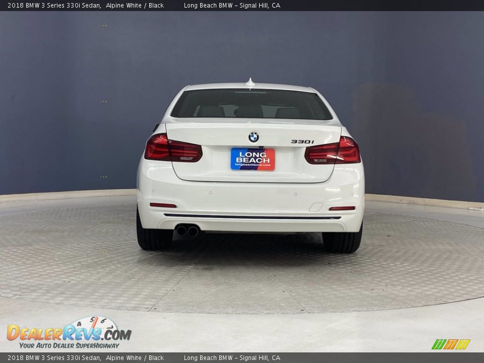 2018 BMW 3 Series 330i Sedan Alpine White / Black Photo #4