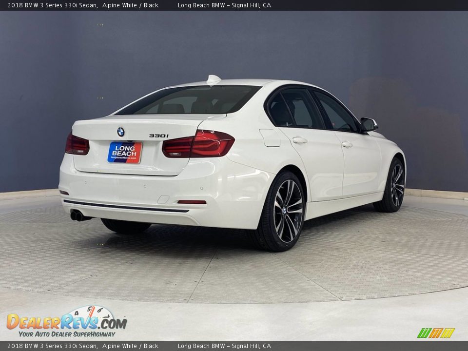 2018 BMW 3 Series 330i Sedan Alpine White / Black Photo #5