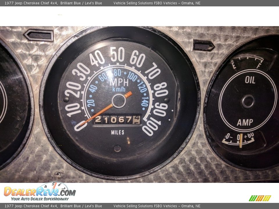 1977 Jeep Cherokee Chief 4x4 Gauges Photo #4