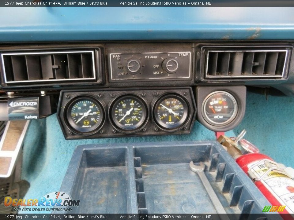 1977 Jeep Cherokee Chief 4x4 Gauges Photo #5