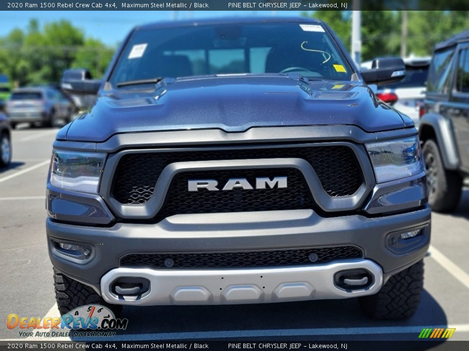 2020 Ram 1500 Rebel Crew Cab 4x4 Maximum Steel Metallic / Black Photo #2